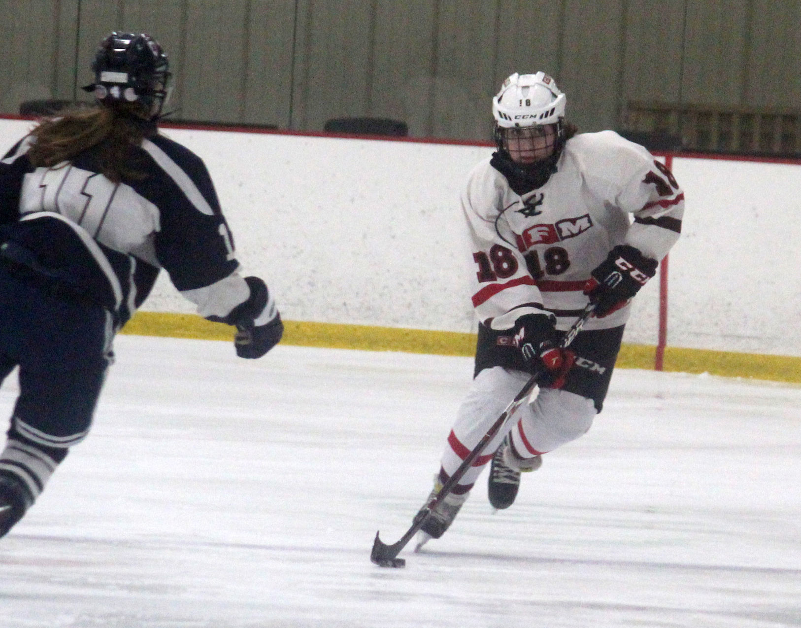 Hudson at Chi-Hi/Menomonie girls hockey 1-10-19